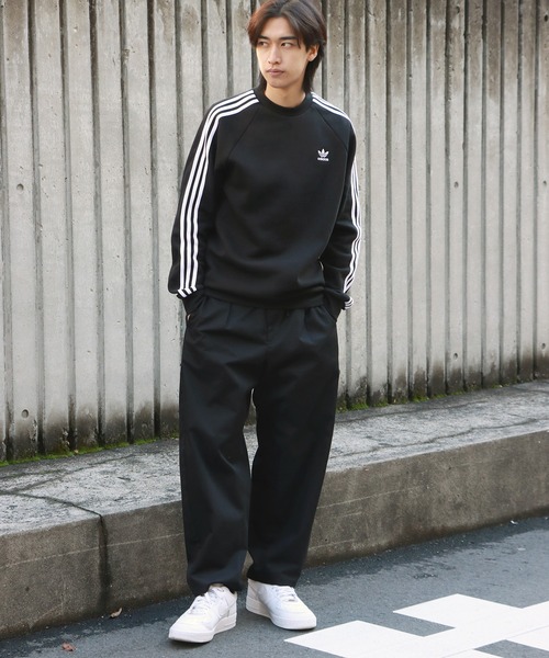 トレーナー/スウェット adidas Originals 3 STRIPES CHIFFON CREW adidas - adidas Originals 3 STRIPES CHIFFON CREWの通販 by