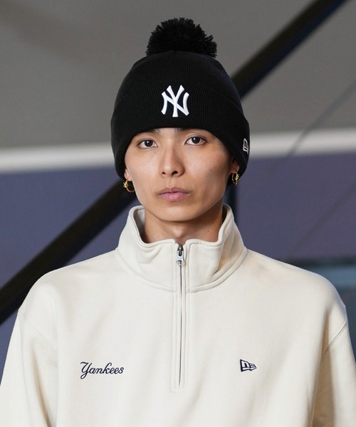 NEW ERA（ニューエラ） ニット帽 ニットキャップ メンズ ビーニー MLB