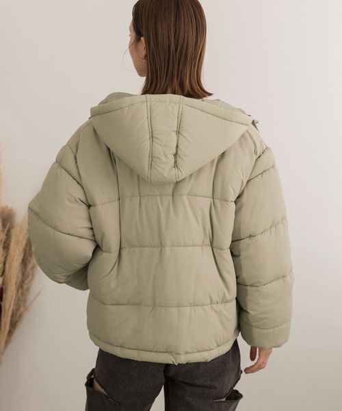 ad thie（アドティエ） ダウンコート ダウンジャケット フード付き