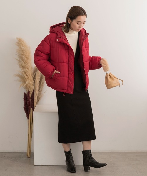 ad thie（アドティエ） ダウンコート ダウンジャケット フード付き