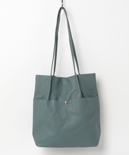 Per sist ence（パーシエンス） トートバッグ フェイクレザーシンプル