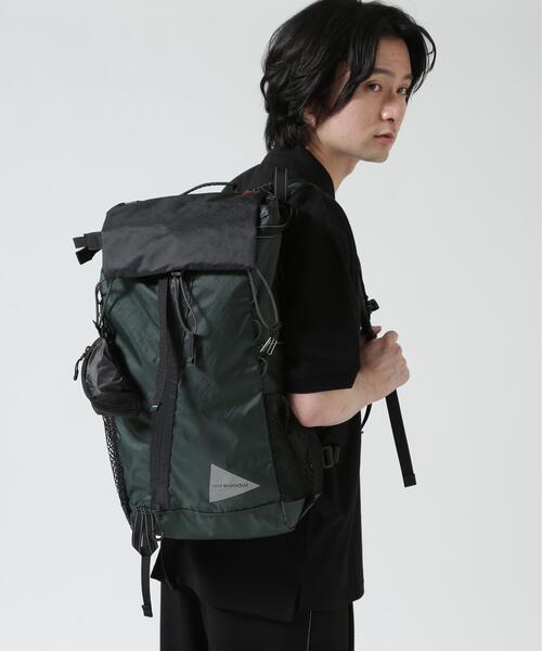 デイバック リュック and wander/アンドワンダー  ECOPAK 30L backpack メンズ レディースの画像