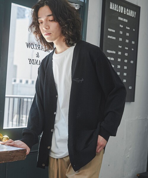 TOWNCRAFT（タウンクラフト） カーディガン 別注ループヤーンニット