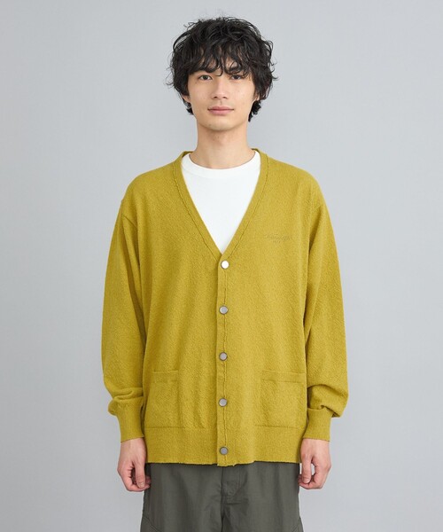 最終値下げメンズTOWNCRAFT グリーン カーディガンLサイズ TOWNCRAFT 全3色 タウンクラフト シャギーカーディガン SOLID