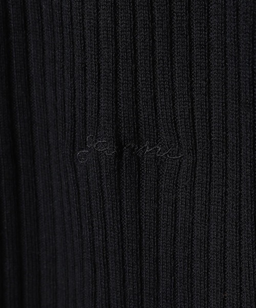 ニット セーター GANNI Sprayed Merino Rib Open Back Highneck K2003 レディース GANNI ニット セーター Sprayed Merino Rib Open Back Highneck