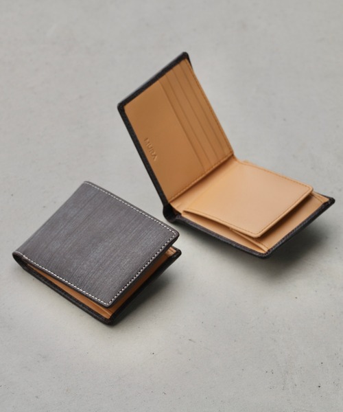 MURA（ムラ） 財布 ブライドルイタリアンレザー ボックス型小銭入れ