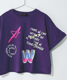 ZIーON（ジーオン） tシャツ オーバーサイズ クロップド 短丈Tシャツ