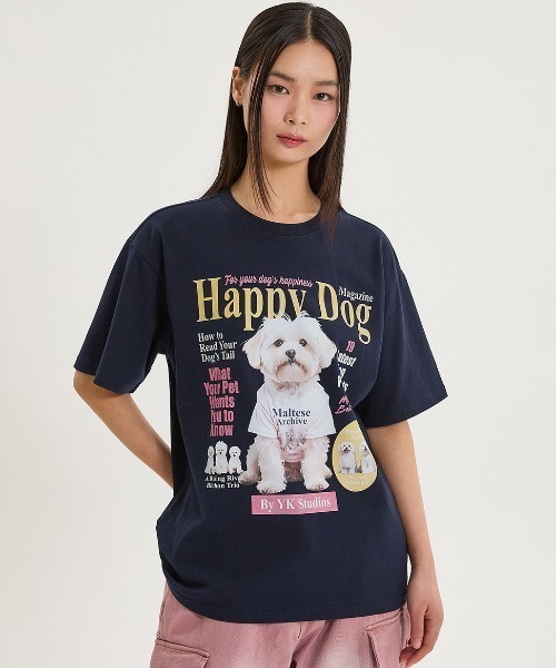 Tシャツ・カットソー Wai Kei Maltese Cloud Mesh Jersey Short Sleeve T-Shirt Sky B Wai Kei Maltese GOOREUM mesh jersey half sleeve T-shirt (Wai