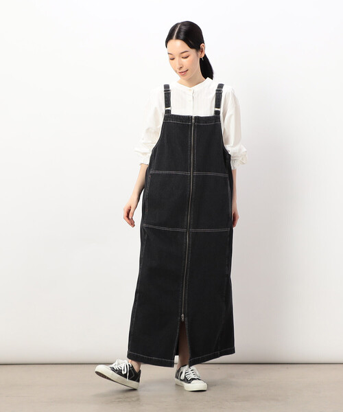 114t*美品 バイマレーネビルガー ジャンパースカート BY MALENE BIRGER - 114t*美品 バイマレーネビルガー ジャンパー