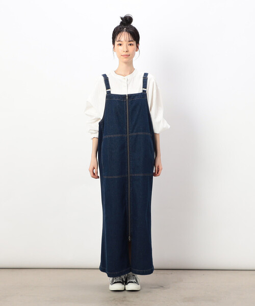ジャンパースカート デニムジャンパースカート : ZOZOTOWN Yahoo