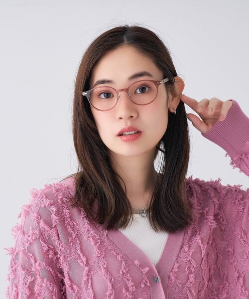 トンボメガネ Zoff（ゾフ） 伊達メガネ メガネ 眼鏡 ボストン型 メガネ｜ラバー