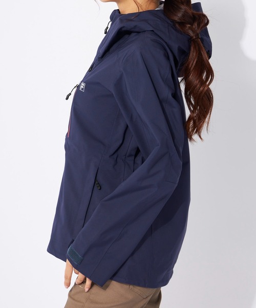 FILA ゴルフネイビー レインパーカー Lサイズ FILA ゴルフネイビー