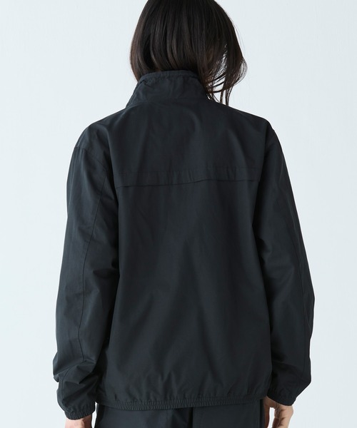 アタッチメント 24AW ウール/ナイロンボイル ジップアップフーデットブルゾン 24AW】MENS ハイブリッドフルジップブルゾン ブラック/072344111