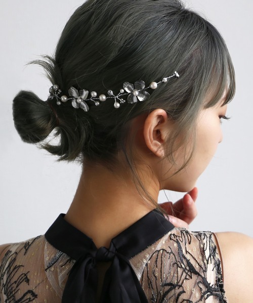 専用 ヘッドドレス epic day（エピックデイ） フラワーモチーフメタルヘッドドレス