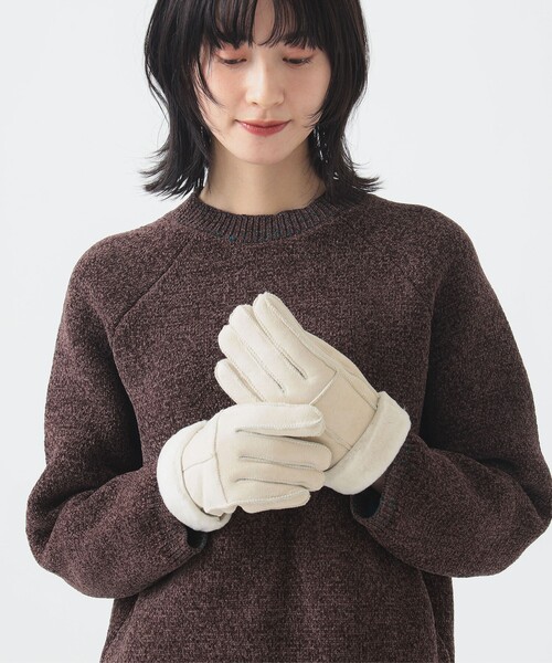 Casselini（キャセリーニ） 手袋 Casselini / ハギ ムートン グローブ