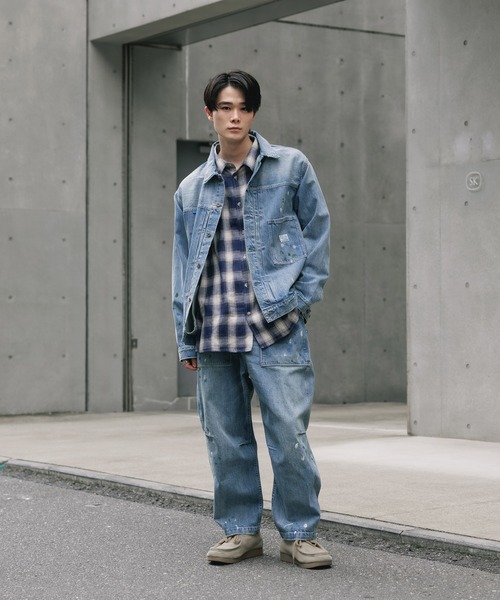 ジーンズ Liberaiders/リベレイダース BAKER DENIM SARROUEL PANTS 