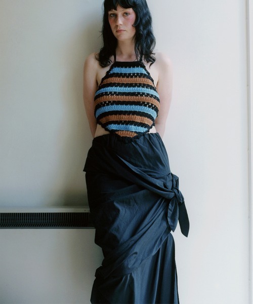 leinwande スカート Ribbon Tie Cotton Skirt : ZOZOTOWN Yahoo