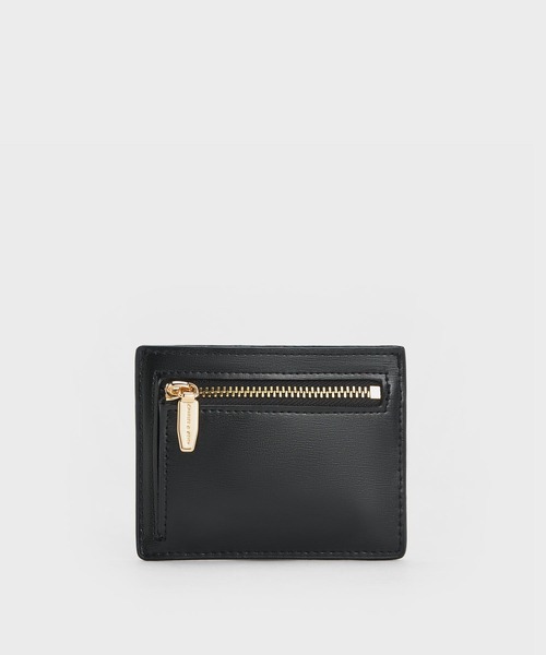 カードホルダー マーシー CARD HOLDER BLACK CHC23SP677I31 Black Carli Multi-Slot Card Holder - CHARLES & KEITH US