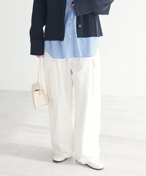 CHANEL ホワイト　デニムパンツ CHANEL - シャネル CHANEL マリンプリント ウォッシュドジーンズ