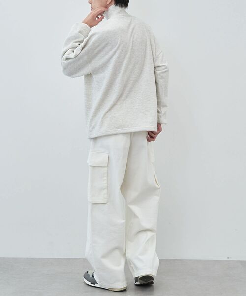 パンツ S layered work denim White THEREDTHREAD / ザレッドスレッド