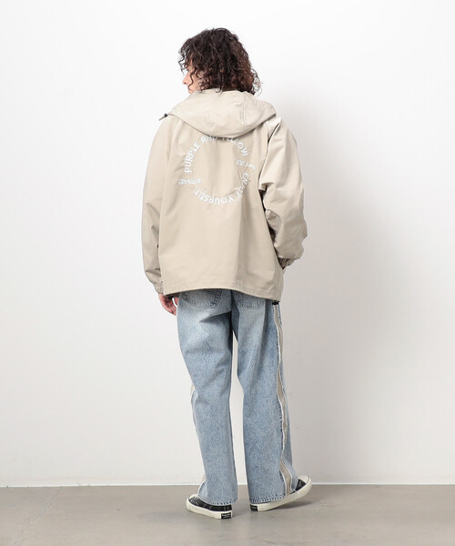 Purple&Yellow（パープルアンドイエロー） マウンテンパーカー