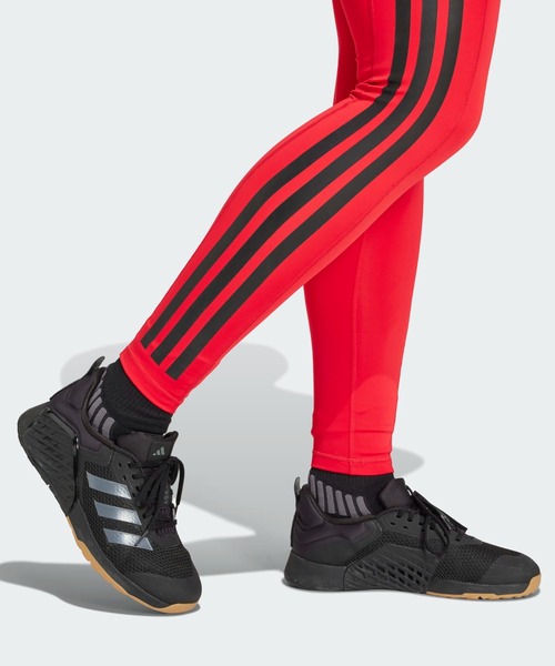 adidas（アディダス） レギンス スパッツ Optime スリーストライプス