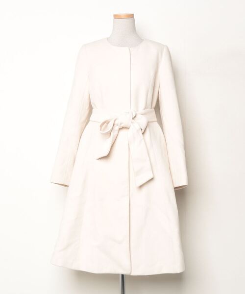 Debut de Fiore ノーカラーコート Debut de Fiore（デビュー ド フィオレ） ノーカラーコート 36