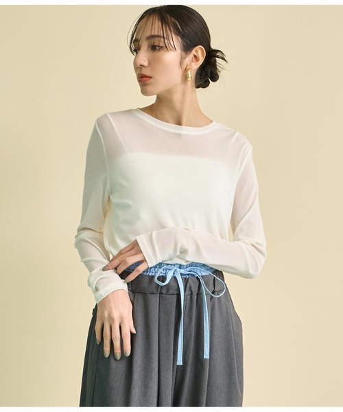 Settimissimo（セッティミッシモ） tシャツ パワーネット メッシュ
