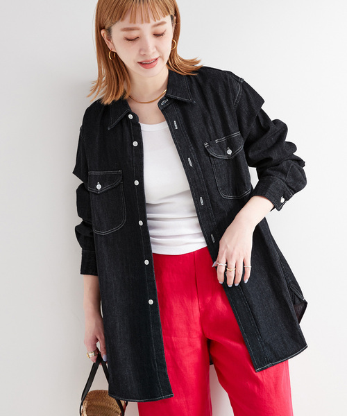ブラウス シャツ LEE/リー DUNGAREES スタンダードワークシャツ レディース