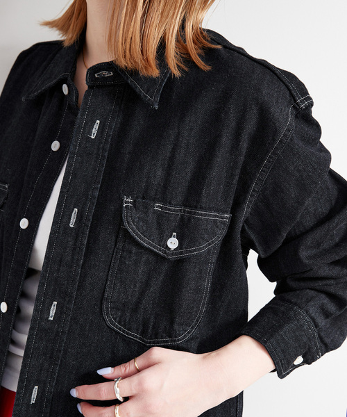 ブラウス シャツ LEE/リー 別注 DUNGAREES スタンダードワークシャツ レディース Lee ブラウス シャツ LEE/リー 別注 DUNGAREES スタンダード