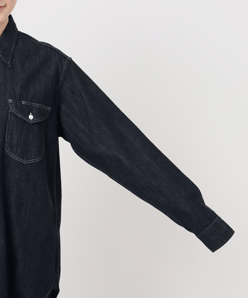 ブラウス シャツ LEE/リー DUNGAREES スタンダードワークシャツ レディース Lee ブラウス シャツ LEE/リー 別注 DUNGAREES スタンダード