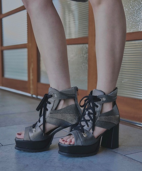 チャンキーモカシューズ　HARE レザーシューズ HARE（ハレ）の「チャンキーモカシューズ(HARE)（スニーカー