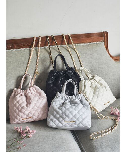 「Maison de FLEUR」 2WAYバッグ FREE ブラック レディース_画像2