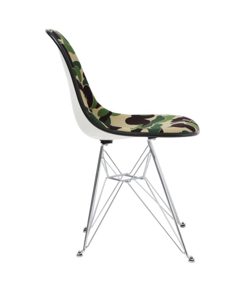家具 BAPE X MODERNICA ABC CAMO UPHOLSTERED SIDE SHELL EIFFELの画像