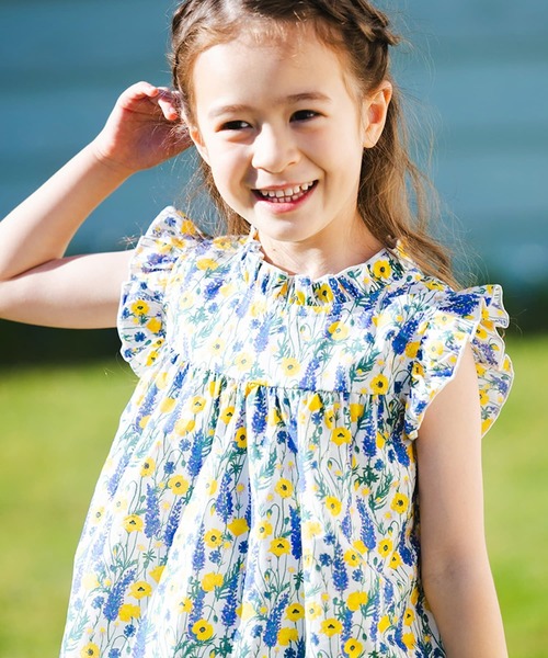 RIO（リオ） ブラウス シャツ スタンドカラーブラウス キッズ 子供服