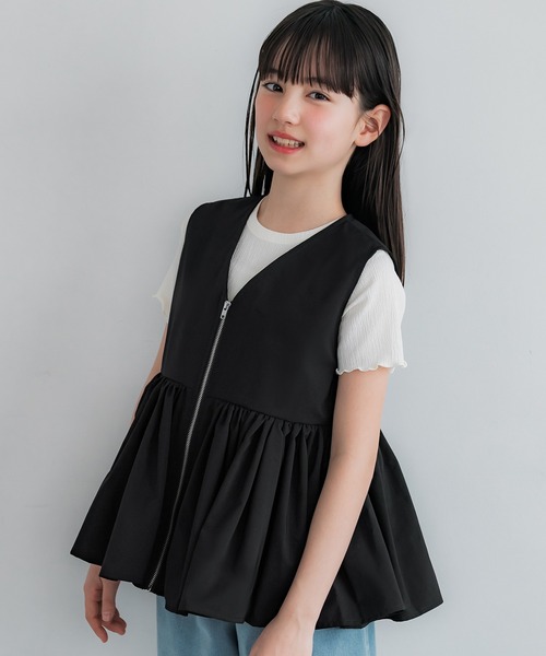 snow peak ベスト Kids TAKIBI Ripstop Vest キャンプベスト
