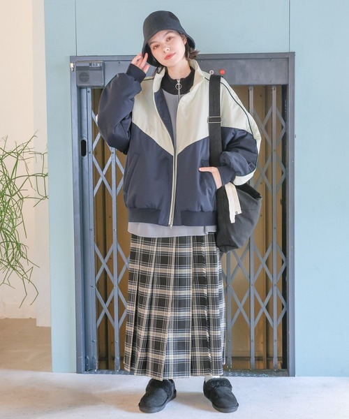 「niko and...」 ブルゾン FREE アイボリー レディース_画像7