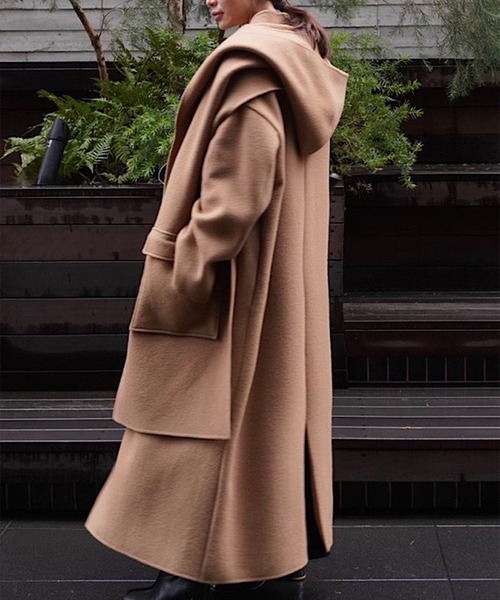 「ETRE TOKYO」 チェスターコート S ベージュ レディース_画像7