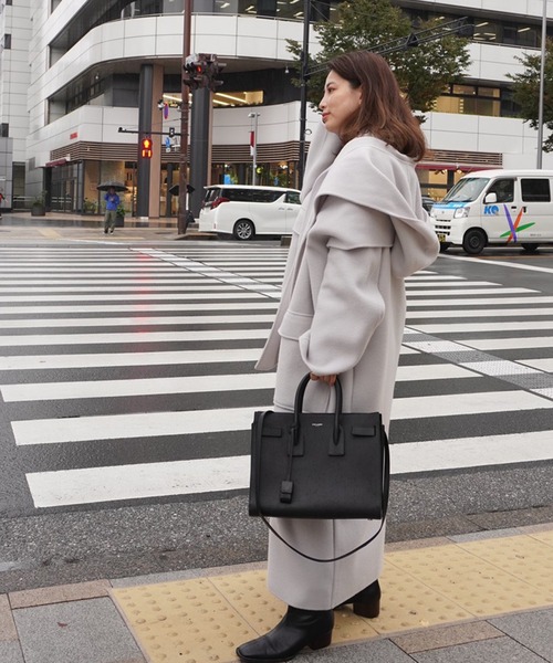 「ETRE TOKYO」 チェスターコート S ベージュ レディース_画像8