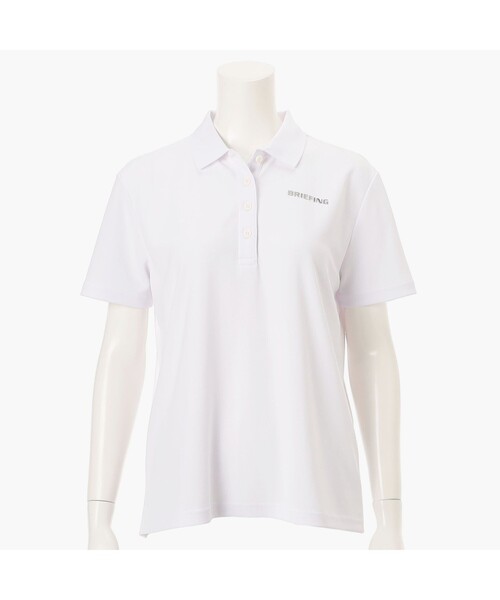 ポロシャツ ポロ 「BRIEFING GOLF／ブリーフィングゴルフ」WOMEN’S BACK FLARE POLO「br」 レディース