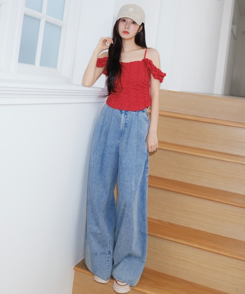 SNIDEL パンツ 「00サイズあり」バリエワイドパンツ レディース