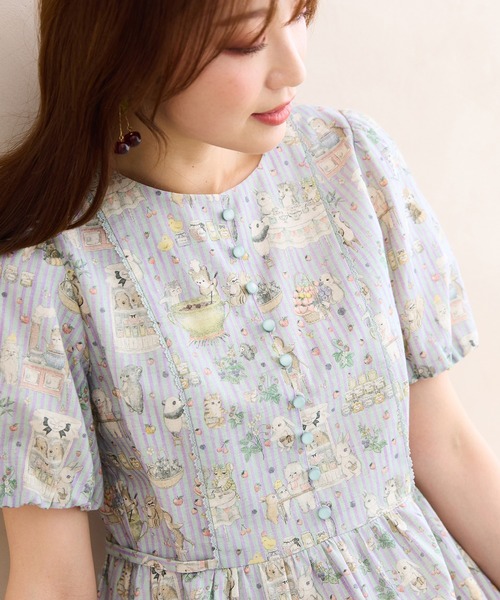 Jolly Poupee ワンピース 「22fabric」ジャムラボ/ ワンピース