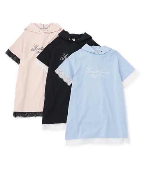 【新品】mezzo piano junior ワンピース Tシャツセット 150 mezzo piano Junior ワンピース 「ニコプチ掲載」「接触冷感