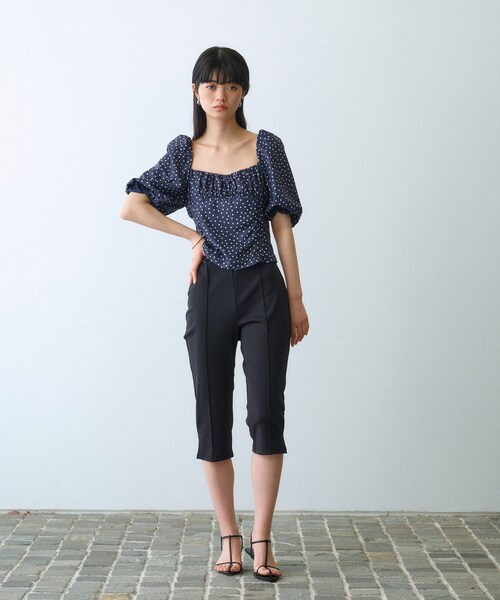シャツ/ブラウス(半袖/袖なし) roku dot blouse 6 (ROKU)（シャツ/ブラウス(半袖/袖なし)）のフリマアイテム一覧