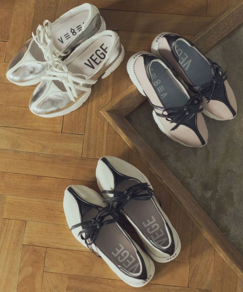 VEGE スニーカー ホワイト VEGE ベジ ホワイト スニーカー