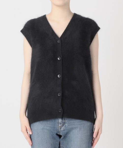 plage（プラージュ） ニットベスト FREE ブラック レディース