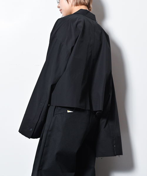 ブラウス シャツ OPEN COLLAR C/S シャツ レディース CITYSHOP ブラウス シャツ OPEN COLLAR C/S レディース