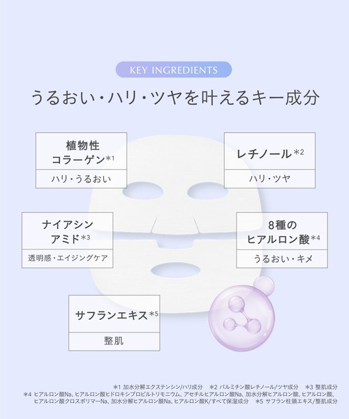 FEMMUE パック シートマスク ファミュ オーロラデューイーマスク SR