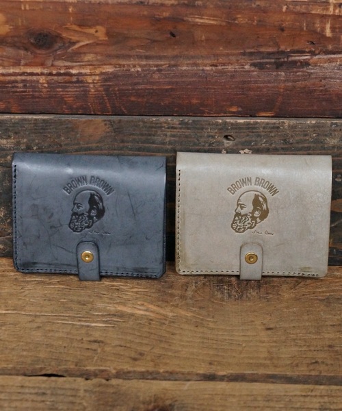 ブラウンブラウン　コンパクト財布 BrownBrown 財布 「BrownBrown」ブラウンブラウン/Mr.Brown