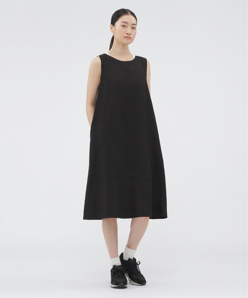 MARGARET HOWELL ワンピース MARGARET HOWELL ワンピース DENSE FINE LINEN POPLIN DRESS